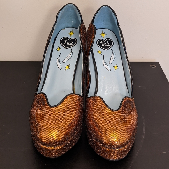 Copper Luster Heels - Picture 5 of 11